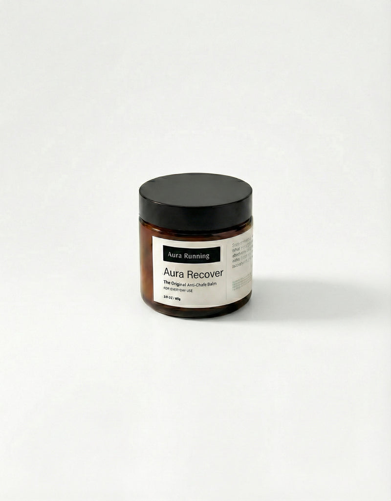 Aura Recovery post-run skin barrier repair cream for runners
